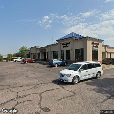 Thumbnail image of the front of a dentist office practice with the name Advanced Dental which is located in Sioux Falls, SD