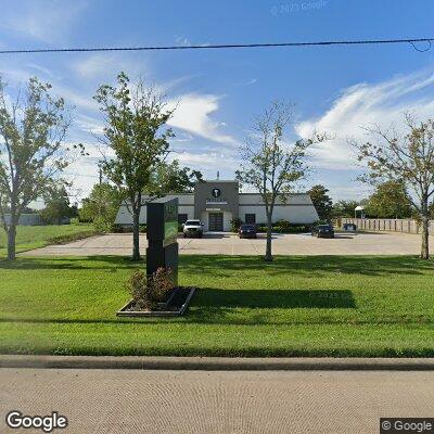 Thumbnail image of the front of a dentist office practice with the name Manvel Dental & Implant Center which is located in Manvel, TX