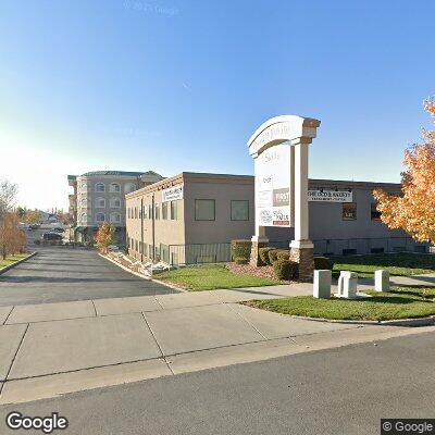 Thumbnail image of the front of a dentist office practice with the name Alpenglow Dental which is located in Bountiful, UT