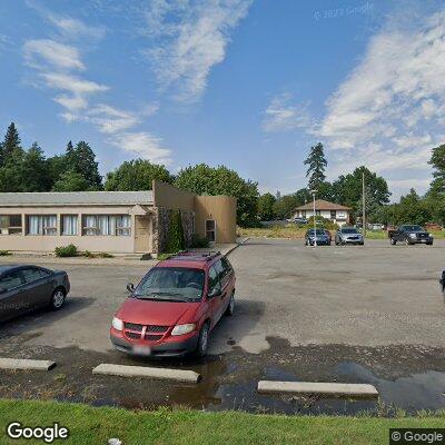 Thumbnail image of the front of a dentist office practice with the name Sandpoint Denture Clinic which is located in Sandpoint, ID