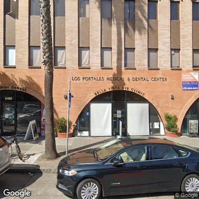 Thumbnail image of the front of a dentist office practice with the name Cesar Zamora, DDS which is located in San Francisco, CA