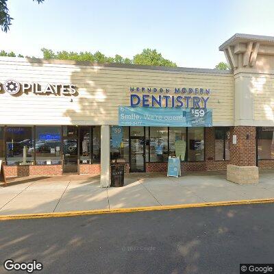 Thumbnail image of the front of a dentist office practice with the name Herndon Modern Dentistry which is located in Herndon, VA