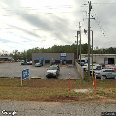 Thumbnail image of the front of a dentist office practice with the name Pediatric Dental Associates which is located in Pell City, AL