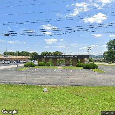 Thumbnail image of the front of a dentist office practice with the name Brummett Family Dental which is located in Somerset, KY