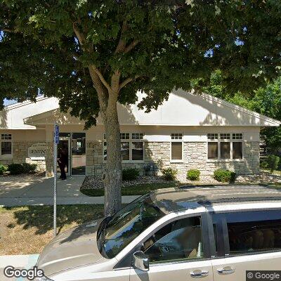 Thumbnail image of the front of a dentist office practice with the name Scribbins Family Dentistry which is located in Clear Lake, IA