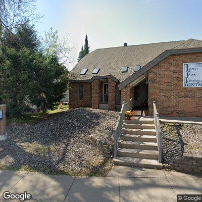 Thumbnail image of the front of a dentist office practice with the name Liesen & Pinzl which is located in Park Falls, WI