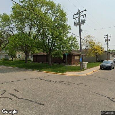 Thumbnail image of the front of a dentist office practice with the name New London Family Dental which is located in New London, MN