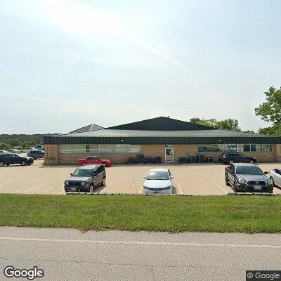 Thumbnail image of the front of a dentist office practice with the name Crider Health Center which is located in Union, MO