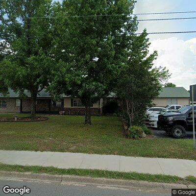 Thumbnail image of the front of a dentist office practice with the name Ron Austin Dental Center which is located in Tishomingo, OK