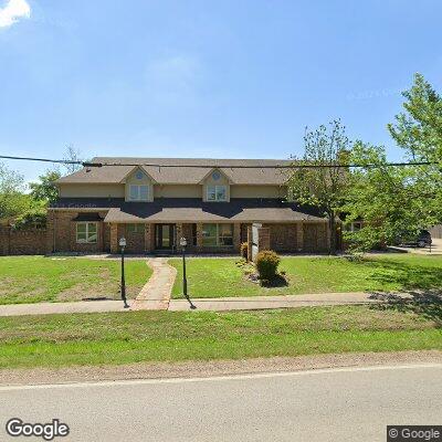 Thumbnail image of the front of a dentist office practice with the name Grandview Dental which is located in Grandview, TX