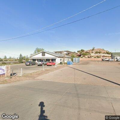 Thumbnail image of the front of a dentist office practice with the name Rustic Mountain Dentistry which is located in Taylor, AZ