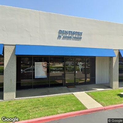 Thumbnail image of the front of a dentist office practice with the name Forrest Dental which is located in Chino, CA