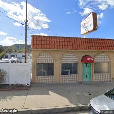 Thumbnail image of the front of a dentist office practice with the name Sunland Dental Building which is located in Sunland, CA