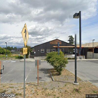 Thumbnail image of the front of a dentist office practice with the name Swinomish/Upper Skagit Dental which is located in La Conner, WA