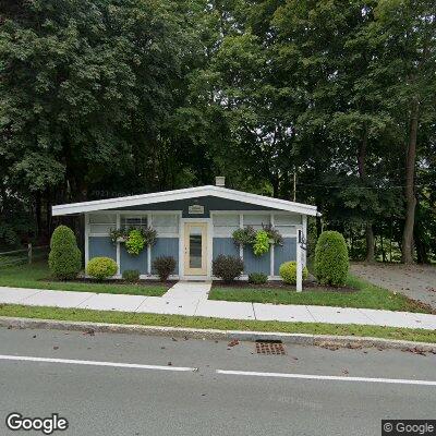 Thumbnail image of the front of a dentist office practice with the name Leonard Orthodontics which is located in Amesbury, MA