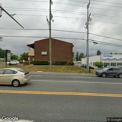 Thumbnail image of the front of a dentist office practice with the name Harford County Dentistry which is located in Fallston, MD