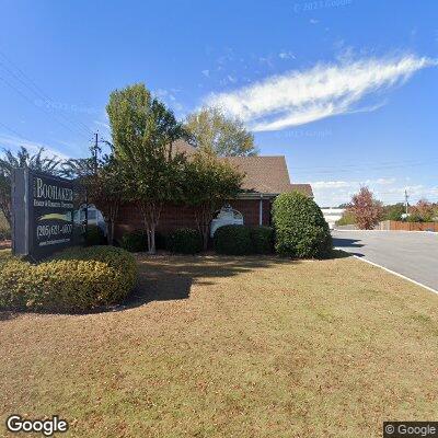 Thumbnail image of the front of a dentist office practice with the name Boohaker Family & Cosmetic Dentistry which is located in Alabaster, AL