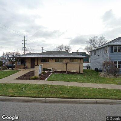 Thumbnail image of the front of a dentist office practice with the name Mertz-Bricker Family Dentistry which is located in Saginaw, MI