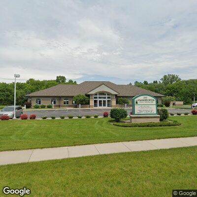 Thumbnail image of the front of a dentist office practice with the name Apple Creek Orthodontics which is located in Appleton, WI