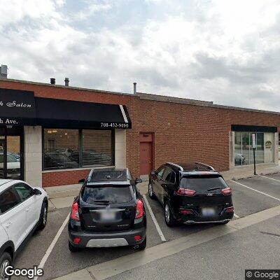 Thumbnail image of the front of a dentist office practice with the name River Forest Dental Center which is located in Elmwood Park, IL