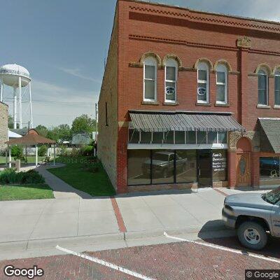 Thumbnail image of the front of a dentist office practice with the name Yates Center Dental which is located in Yates Center, KS