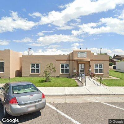 Thumbnail image of the front of a dentist office practice with the name Center Dental Clinic which is located in Center, CO