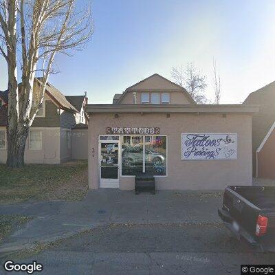 Thumbnail image of the front of a dentist office practice with the name Harding Dental Group which is located in Alamosa, CO