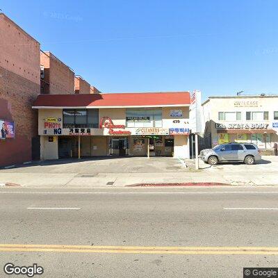 Thumbnail image of the front of a dentist office practice with the name Jimenez Dental Ceramics which is located in Los Angeles, CA