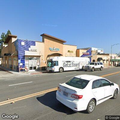 Thumbnail image of the front of a dentist office practice with the name La Amistad Dental Office which is located in San Jose, CA