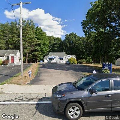 Thumbnail image of the front of a dentist office practice with the name Mattioli Orthodontics which is located in East Greenwich, RI