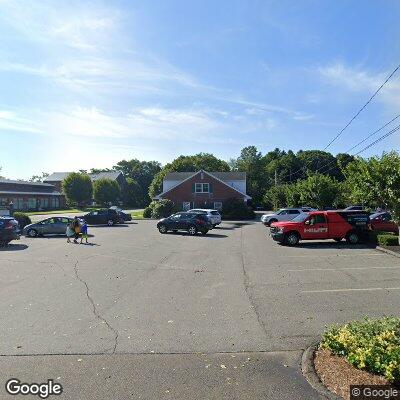 Thumbnail image of the front of a dentist office practice with the name Sawchuk & D'Occhio Dental which is located in Madison, CT