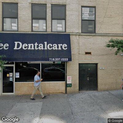 Thumbnail image of the front of a dentist office practice with the name Albee Dental Care which is located in Brooklyn, NY