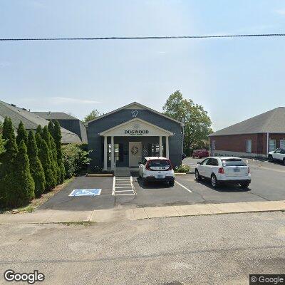 Thumbnail image of the front of a dentist office practice with the name Dogwood Family Dental which is located in Cookeville, TN