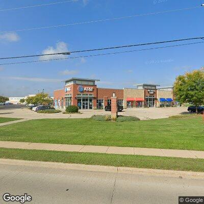 Thumbnail image of the front of a dentist office practice with the name Aspen Dental which is located in Janesville, WI