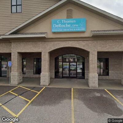 Thumbnail image of the front of a dentist office practice with the name Advanced TMD & Dental Sleep Center which is located in Plover, WI