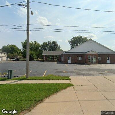 Thumbnail image of the front of a dentist office practice with the name Plano Family Dental which is located in Plano, IL