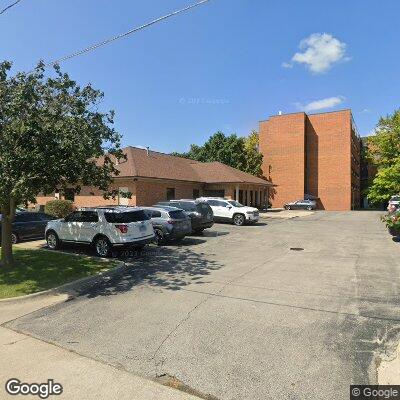 Thumbnail image of the front of a dentist office practice with the name CU Pediatric Dentists which is located in Urbana, IL