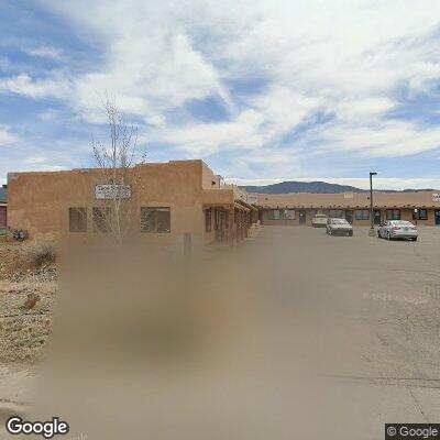 Thumbnail image of the front of a dentist office practice with the name Taos Smiles which is located in Taos, NM