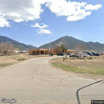 Thumbnail image of the front of a dentist office practice with the name Questa Dental Clinic which is located in Questa, NM