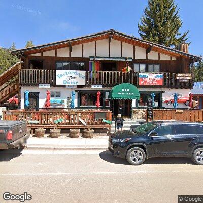 Thumbnail image of the front of a dentist office practice with the name Red River Family Dentistry which is located in Red River, NM