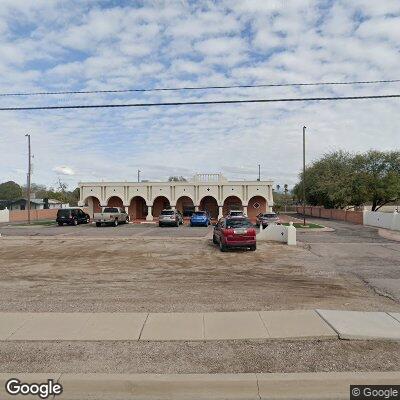 Thumbnail image of the front of a dentist office practice with the name Dedicated Dental Service which is located in Tucson, AZ