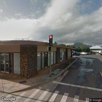 Thumbnail image of the front of a dentist office practice with the name Hawaii Family Dental Center which is located in Lihue, HI