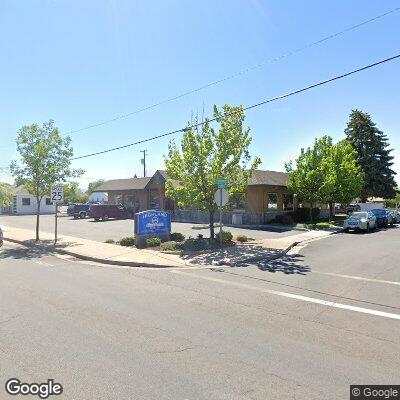 Thumbnail image of the front of a dentist office practice with the name Highland Family dental which is located in Redmond, OR