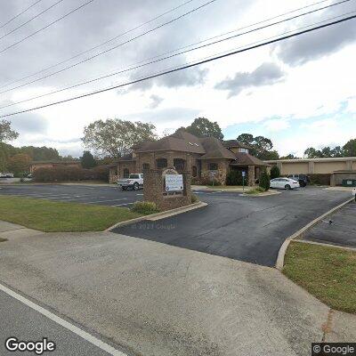 Thumbnail image of the front of a dentist office practice with the name Wilson Orthodontics which is located in Cleveland, GA