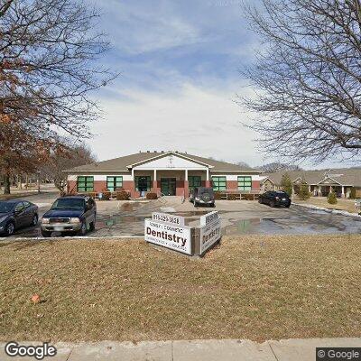 Thumbnail image of the front of a dentist office practice with the name Burr Oak Family Dental which is located in Blue Springs, MO