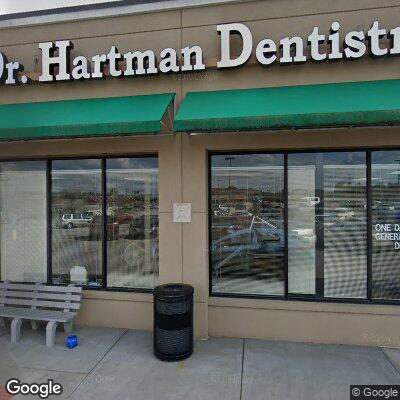 Thumbnail image of the front of a dentist office practice with the name Hartman William DDS & Associates which is located in Bonner Springs, KS