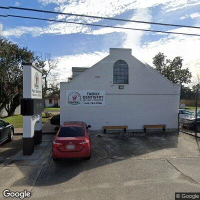 Thumbnail image of the front of a dentist office practice with the name Apple Street Dental which is located in Norco, LA