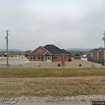 Thumbnail image of the front of a dentist office practice with the name Prairie Grove Dental Center P which is located in Prairie Grove, AR