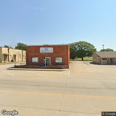 Thumbnail image of the front of a dentist office practice with the name Oklahoma Family Dentistry which is located in Prague, OK