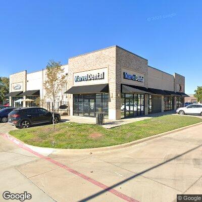 Thumbnail image of the front of a dentist office practice with the name Marvel Dental which is located in Burleson, TX